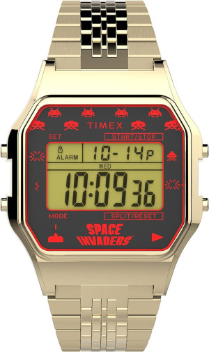 Space Invaders T80 34mm Watch